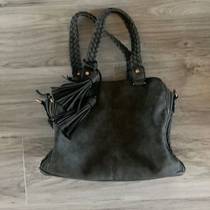 Green and gold purse
